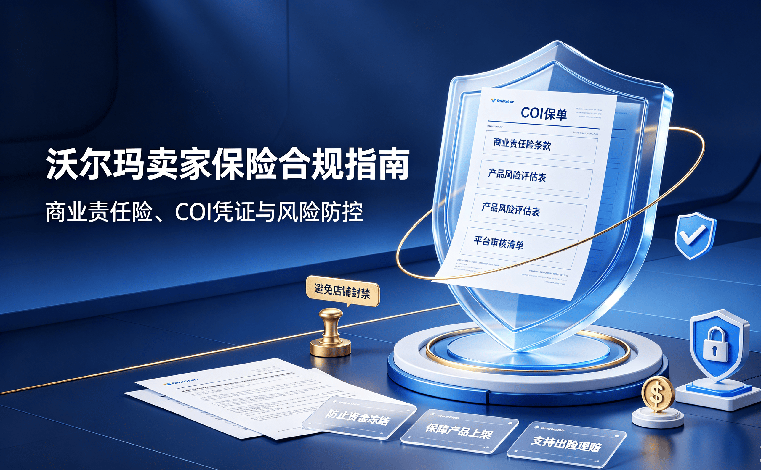 沃尔玛批量推送商业责任险邮件!跨境卖家 COI 保单合规全解析