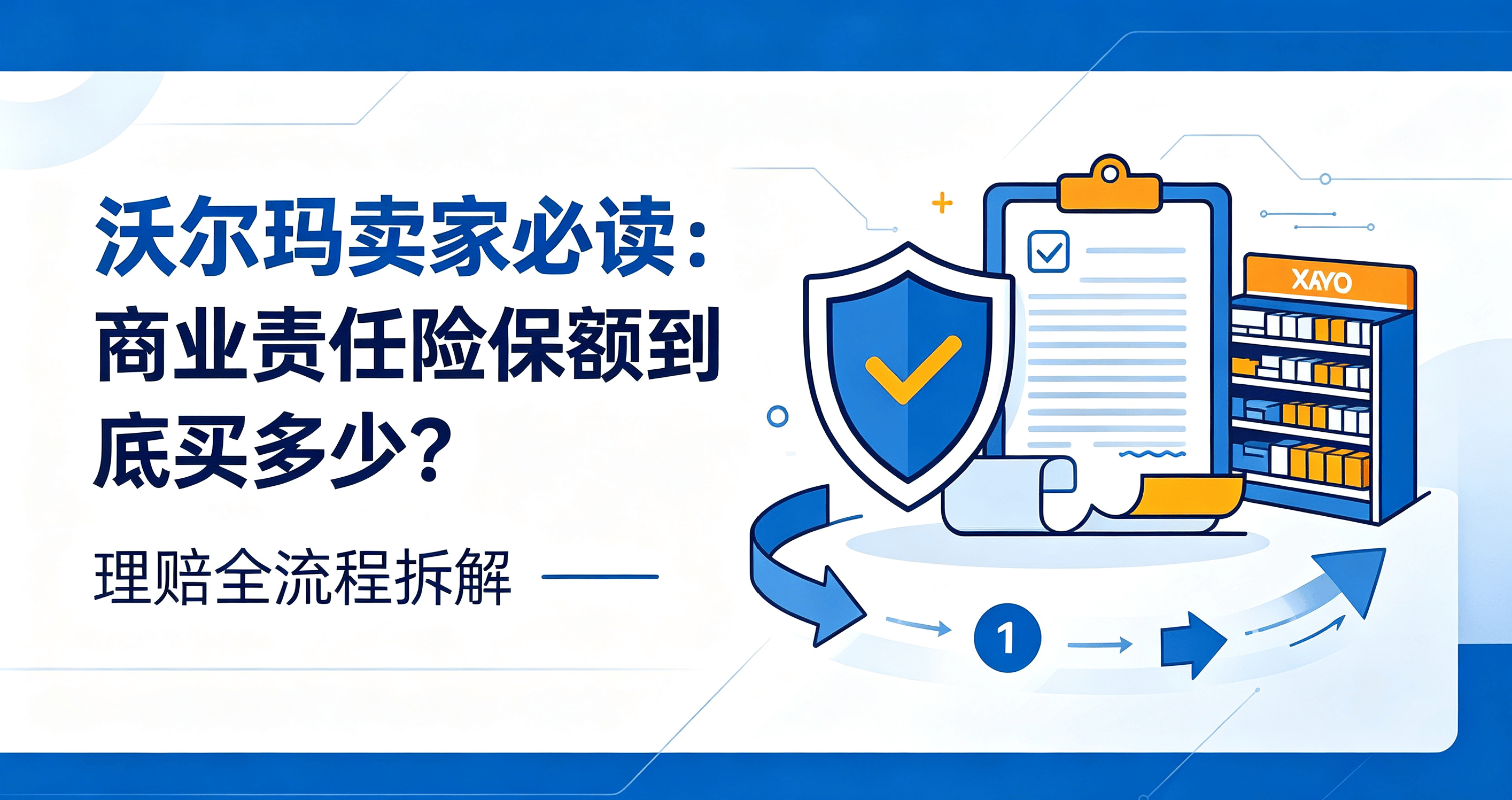 沃尔玛商业责任险保额买多少才安全?理赔全流程详解,卖家必看
