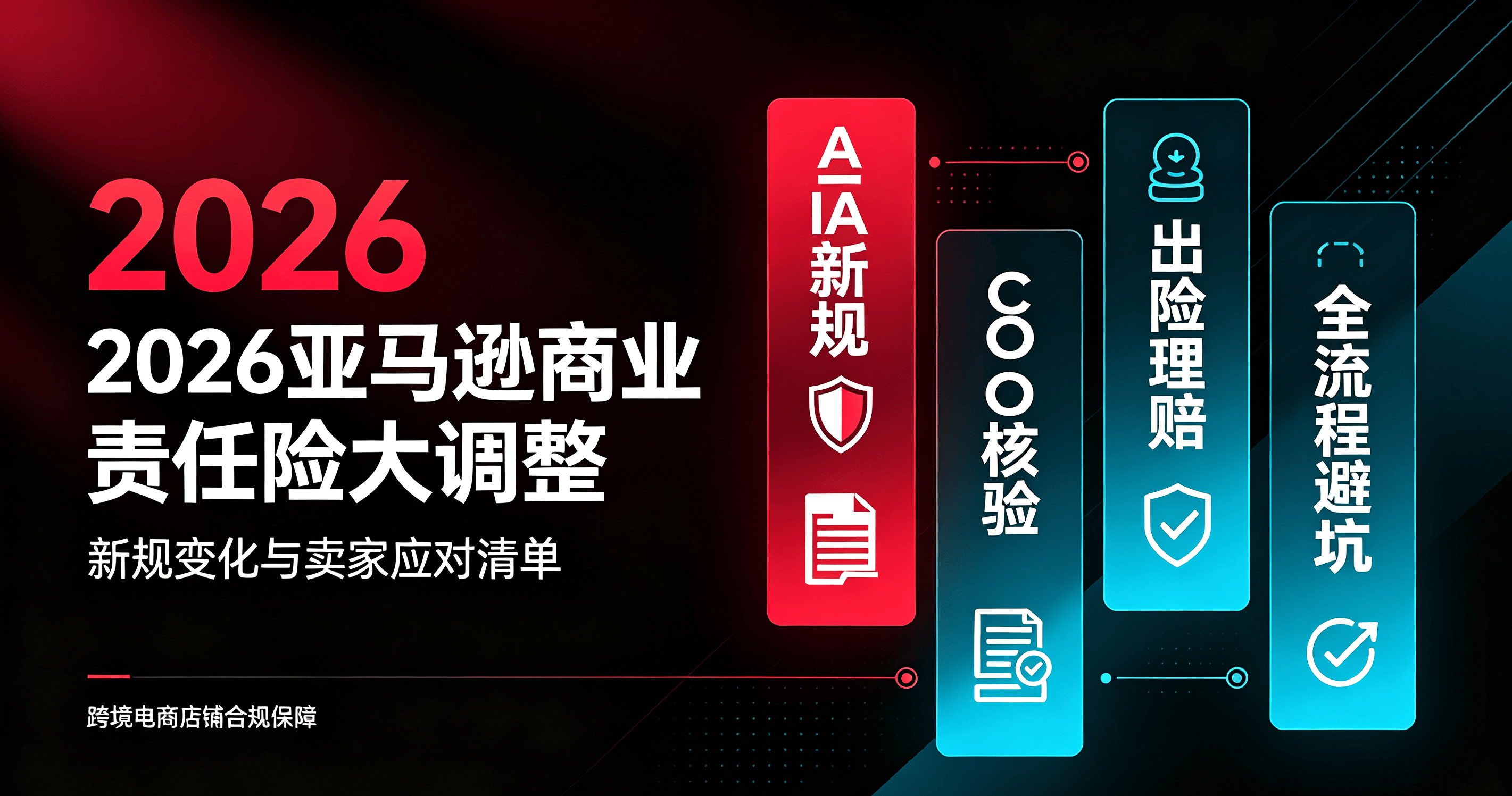 亚马逊卖家注意！11月2日新规生效，商业责任险AIA投保与核验避坑指南